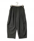 mizuiro-indミズイロインド）の古着「イージーワイドパンツ」｜グレー