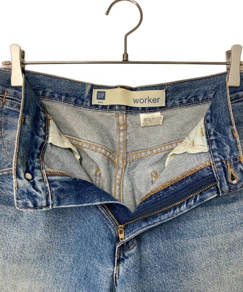 GAP（ギャップ）GAP (ギャップ) WORKER JEAN インディゴ サイズ:W31×L32の古着・服飾アイテム