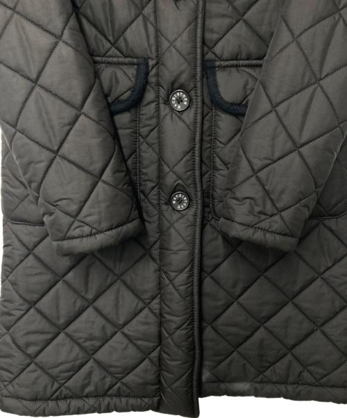 MACKINTOSH（マッキントッシュ）MACKINTOSH (マッキントッシュ) ボアフーデットキルティングコート ブラック サイズ:34の古着・服飾アイテム
