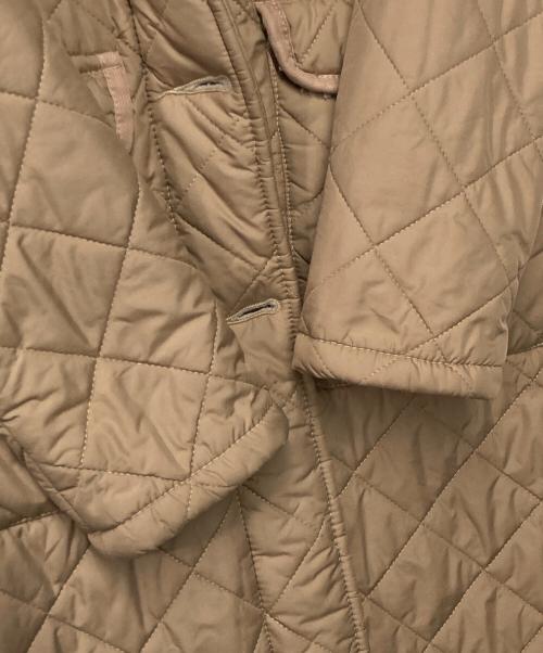 MACKINTOSH（マッキントッシュ）MACKINTOSH (マッキントッシュ) ボアフーデットキルティングコート ベージュ サイズ:34の古着・服飾アイテム