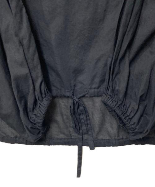 mizuiro-ind（ミズイロインド）mizuiro-ind (ミズイロインド) フーデットブラウス ネイビー サイズ:Freeの古着・服飾アイテム