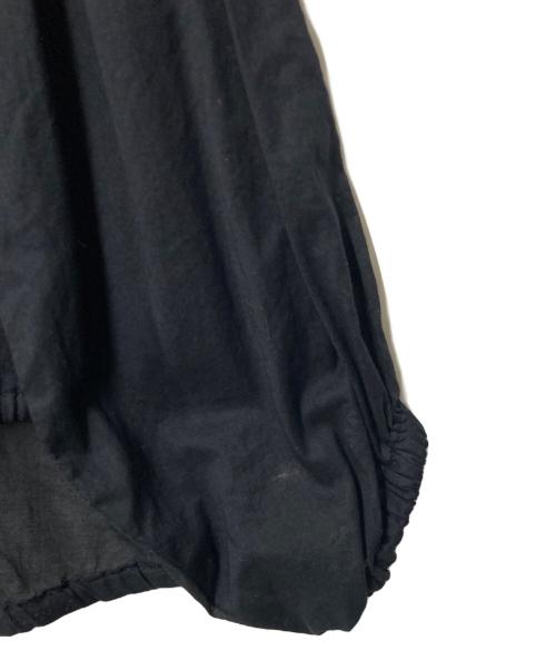 mizuiro-ind（ミズイロインド）mizuiro-ind (ミズイロインド) フーデットブラウス ネイビー サイズ:Freeの古着・服飾アイテム