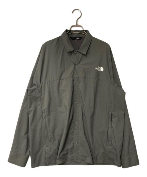 THE NORTH FACE（ザ ノース フェイス）THE NORTH FACE (ザ ノース フェイス) Swallowtail Shirt グレー サイズ:Lの古着・服飾アイテム