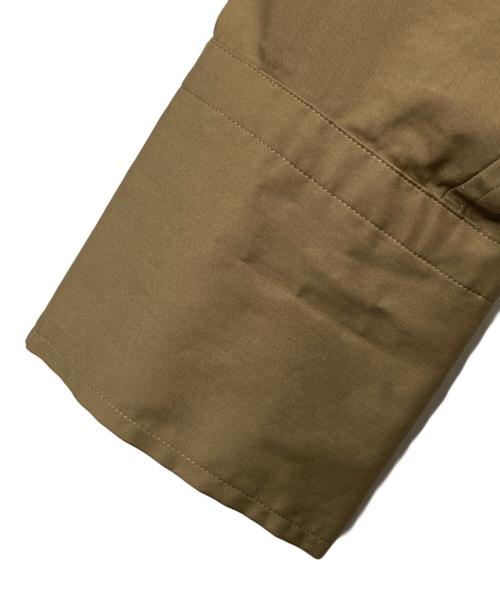 Spick and Span（スピック＆スパン）Spick and Span (スピックアンドスパン) CO/PEヘムギャザーシャツ ブラウン サイズ:FREEの古着・服飾アイテム