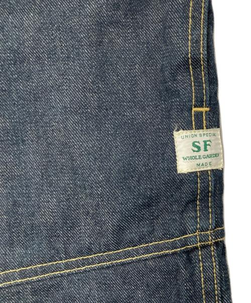 SASSAFRAS（ササフラス）SASSAFRAS (ササフラス) フォールリーフデニムパンツ インディゴ サイズ:Mの古着・服飾アイテム