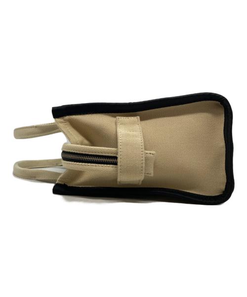 MARC JACOBS（マークジェイコブス）MARC JACOBS (マークジェイコブズ) ザ ジャカード トート バッグ ミディアム ベージュ×ブラックの古着・服飾アイテム