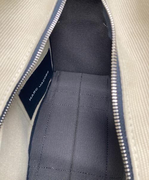 MARC JACOBS（マークジェイコブス）MARC JACOBS (マークジェイコブズ) ザ ジャカード トート バッグ ミディアム ベージュ×ブラックの古着・服飾アイテム