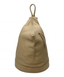 LOEWE（ロエベ）の古着「アントン レザーリュック」｜ベージュ