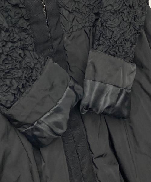 HIROKO BIS（ヒロコビス）HIROKO BIS (ヒロコビス) ライナー付コート ブラック サイズ:9の古着・服飾アイテム