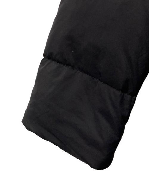 HERNO（ヘルノ）HERNO (ヘルノ) DIAGONAL WOOL AND NUAGE PARKA イタリア製 ブラック サイズ:42の古着・服飾アイテム