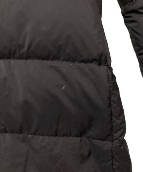 HERNO（ヘルノ）HERNO (ヘルノ) DIAGONAL WOOL AND NUAGE PARKA イタリア製 ブラック サイズ:42の古着・服飾アイテム