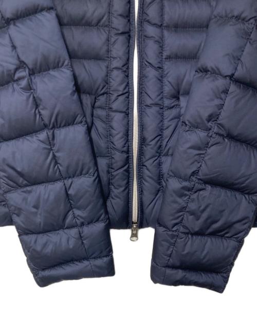 WOOLRICH（ウールリッチ）WOOLRICH (ウールリッチ) ノーカラーダウンジャケット ネイビー サイズ:Sの古着・服飾アイテム