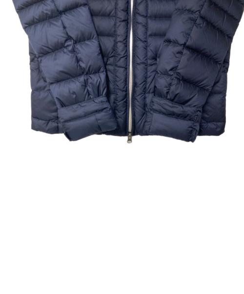 WOOLRICH（ウールリッチ）WOOLRICH (ウールリッチ) ノーカラーダウンジャケット ネイビー サイズ:Sの古着・服飾アイテム