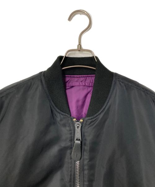 X-LARGE（エクストララージ）X-LARGE (エクストララージ) ALPHA (アルファ) フライトジャケット ブラック サイズ:Sの古着・服飾アイテム