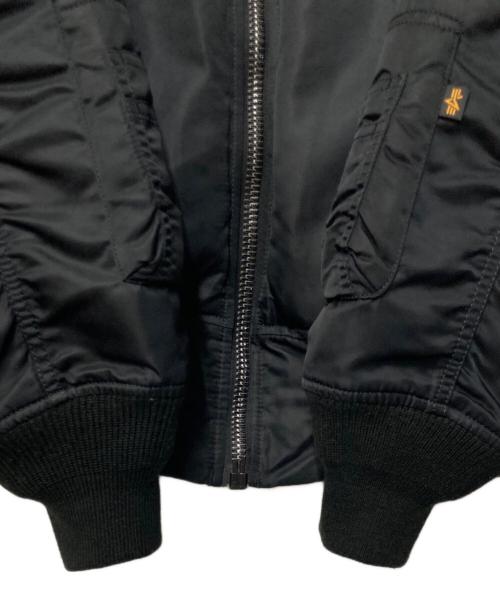 X-LARGE（エクストララージ）X-LARGE (エクストララージ) ALPHA (アルファ) フライトジャケット ブラック サイズ:Sの古着・服飾アイテム