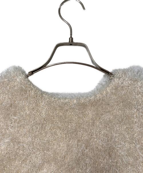 allureville（アルアバイル）allureville (アルアバイル) ドライシャギープルオーバー アイボリー サイズ:2の古着・服飾アイテム