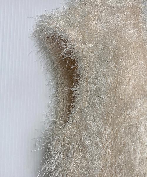 allureville（アルアバイル）allureville (アルアバイル) ドライシャギープルオーバー アイボリー サイズ:2の古着・服飾アイテム