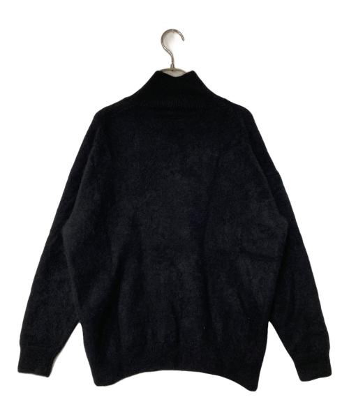 AURALEE（オーラリー）AURALEE (オーラリー) BABY CASHMERE KNIT TURTLE NECK P/O ブラック サイズ:4の古着・服飾アイテム