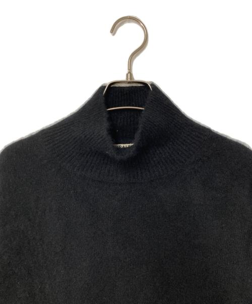 AURALEE（オーラリー）AURALEE (オーラリー) BABY CASHMERE KNIT TURTLE NECK P/O ブラック サイズ:4の古着・服飾アイテム