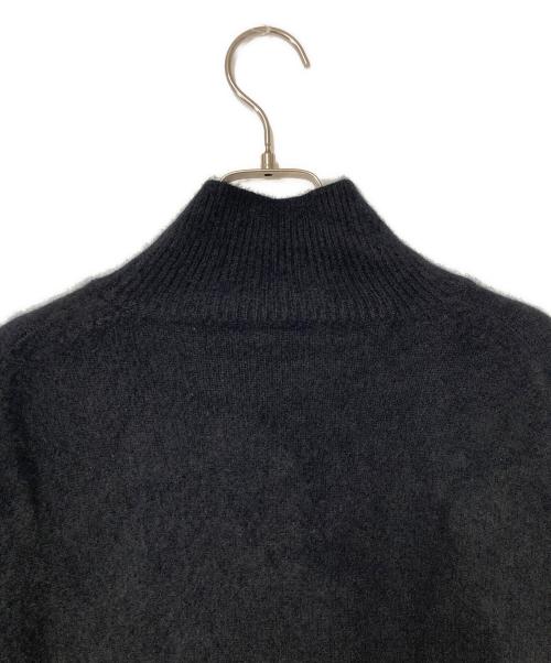 AURALEE（オーラリー）AURALEE (オーラリー) BABY CASHMERE KNIT TURTLE NECK P/O ブラック サイズ:4の古着・服飾アイテム