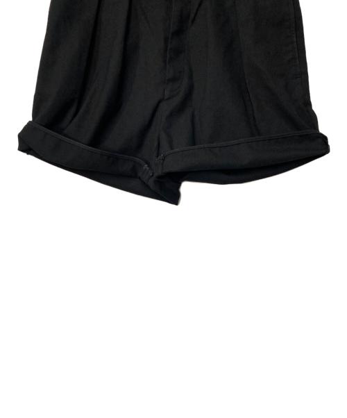 NEAT（ニート）NEAT (ニート) ダブルアジャスター2タックハーフパンツ ブラック サイズ:Mの古着・服飾アイテム
