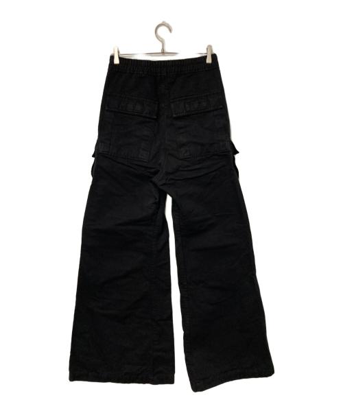 RICK OWENS DRKSHDW（リックオウエンス ダークシャドウ）RICK OWENS DRKSHDW (リックオウエンス ダークシャドウ) 24SS DOUBLE CARGO JUMBO BELAS ブラック サイズ:XSの古着・服飾アイテム