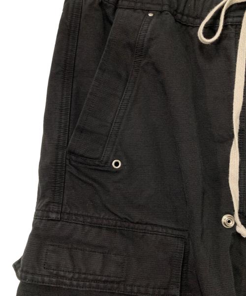 RICK OWENS DRKSHDW（リックオウエンス ダークシャドウ）RICK OWENS DRKSHDW (リックオウエンス ダークシャドウ) 24SS DOUBLE CARGO JUMBO BELAS ブラック サイズ:XSの古着・服飾アイテム