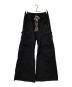 RICK OWENS DRKSHDW（リックオウエンス ダークシャドウ）の古着「24SS DOUBLE CARGO JUMBO BELAS」｜ブラック