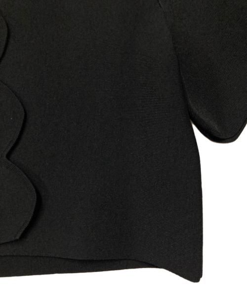 ESTNATION（エストネーション）ESTNATION (エストネーション) スカラ ニットボレロ ブラック サイズ:Freeの古着・服飾アイテム