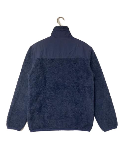 POLO RALPH LAUREN（ポロ・ラルフローレン）POLO RALPH LAUREN (ポロ・ラルフローレン) ポニー刺繍 ボアフリースジャケット ネイビー サイズ:XSの古着・服飾アイテム