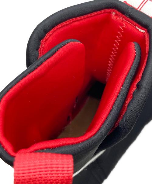 Christian Louboutin（クリスチャン・ルブタン）Christian Louboutin (クリスチャン・ルブタン) ハイカットスニーカー ブラック×レッド サイズ:41の古着・服飾アイテム