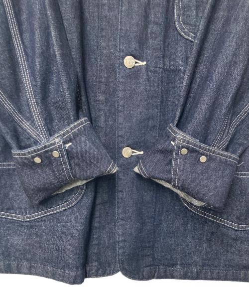 LEE（リー）LEE (リー) B:MING by BEAMS (ビーミングバイビームス) 別注 デニムカバーオール インディゴ サイズ:Lの古着・服飾アイテム