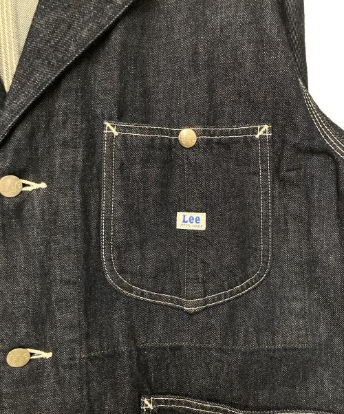 LEE（リー）LEE (リー) B:MING by BEAMS (ビーミングバイビームス) 別注 デニムカバーオール インディゴ サイズ:Lの古着・服飾アイテム