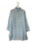 nest Robe（ネストローブ）の古着「リネンシャツワンピース」｜ブルー
