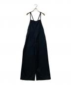 LE GLAZIKル グラジック）の古着「ライトピケ サロペットパンツ」｜ネイビー