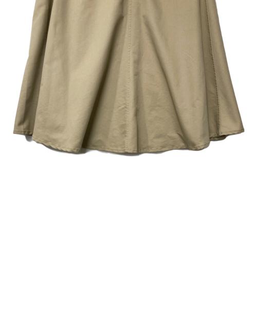 THE NORTHFACE PURPLELABEL（ザ・ノースフェイス パープルレーベル）THE NORTHFACE PURPLELABEL (ザ・ノースフェイス パープルレーベル) STRECH TWILL FLAERED SKIRT ベージュ サイズ:WSの古着・服飾アイテム