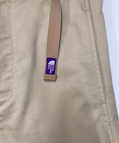 THE NORTHFACE PURPLELABEL（ザ・ノースフェイス パープルレーベル）THE NORTHFACE PURPLELABEL (ザ・ノースフェイス パープルレーベル) STRECH TWILL FLAERED SKIRT ベージュ サイズ:WSの古着・服飾アイテム