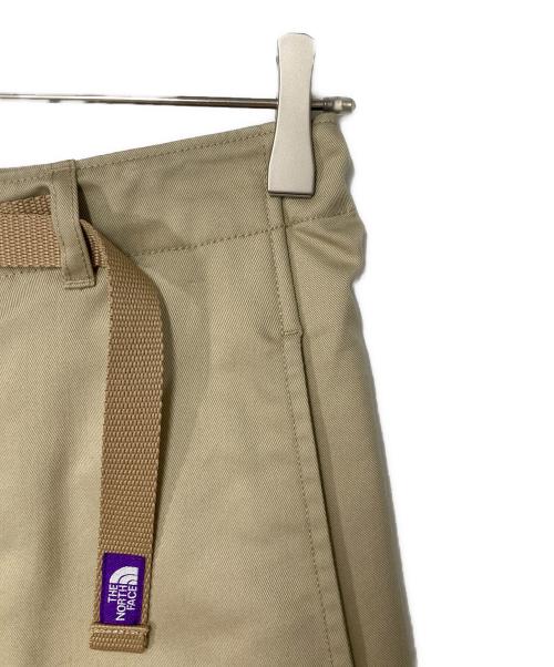 THE NORTHFACE PURPLELABEL（ザ・ノースフェイス パープルレーベル）THE NORTHFACE PURPLELABEL (ザ・ノースフェイス パープルレーベル) STRECH TWILL FLAERED SKIRT ベージュ サイズ:WSの古着・服飾アイテム