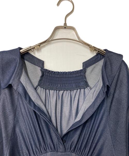 HER LIP TO（ハーリップトゥ）Her lip to (ハーリップトゥ) Montecristo Long Dress インディゴ サイズ:Sの古着・服飾アイテム