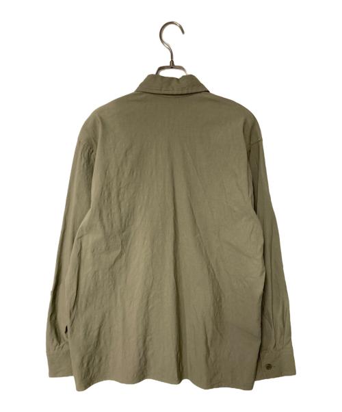 MUSE de Deuxieme Classe（ミューズ ドゥーズィエム クラス）MUSE de Deuxieme Classe (ミューズ ドゥーズィエム クラス) STRETCH TWILL CACHE シャツ カーキ サイズ:FREEの古着・服飾アイテム