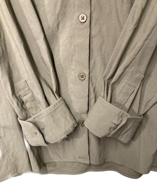MUSE de Deuxieme Classe（ミューズ ドゥーズィエム クラス）MUSE de Deuxieme Classe (ミューズ ドゥーズィエム クラス) STRETCH TWILL CACHE シャツ カーキ サイズ:FREEの古着・服飾アイテム