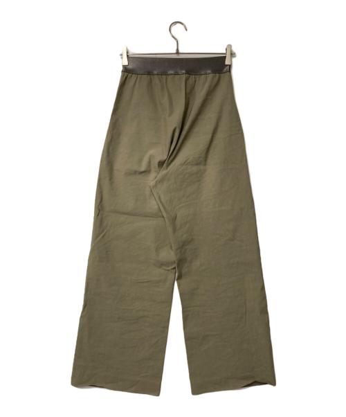 MUSE de Deuxieme Classe（ミューズ ドゥーズィエム クラス）MUSE de Deuxieme Classe (ミューズ ドゥーズィエム クラス) STRETCH TWILL タックパンツ カーキ サイズ:34の古着・服飾アイテム