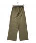 MUSE de Deuxieme Classe (ミューズ ドゥーズィエム クラス) STRETCH TWILL タックパンツ カーキ サイズ:34：9000円