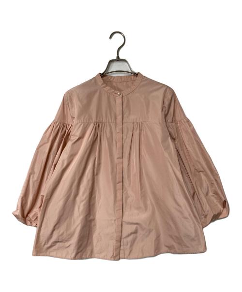 ANAYI（アナイ）ANAYI (アナイ) マイクロタフタパフブラウス ピンク サイズ:38の古着・服飾アイテム