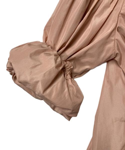 ANAYI（アナイ）ANAYI (アナイ) マイクロタフタパフブラウス ピンク サイズ:38の古着・服飾アイテム