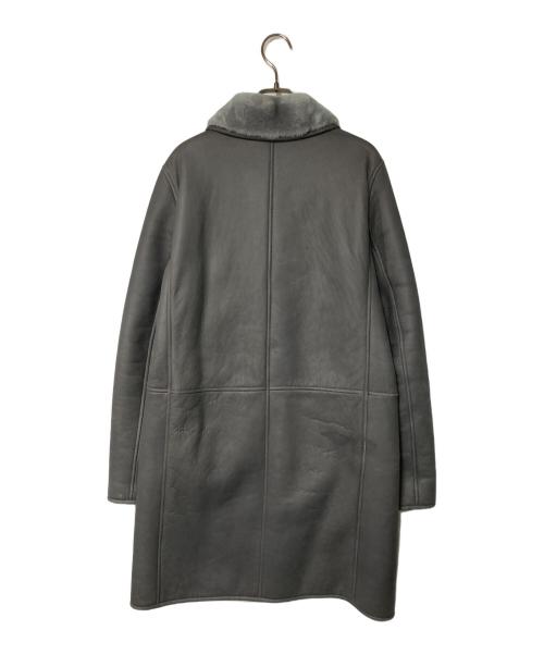 CELINE（セリーヌ）CELINE (セリーヌ) フィービー期 リバーシブルムートンコート グレー サイズ:38の古着・服飾アイテム