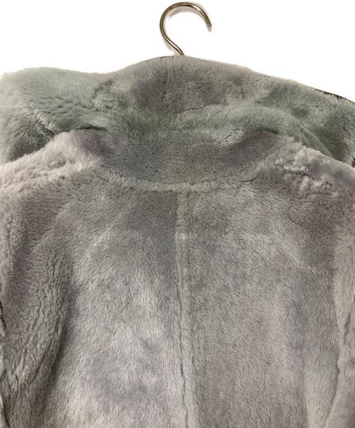 CELINE（セリーヌ）CELINE (セリーヌ) フィービー期 リバーシブルムートンコート グレー サイズ:38の古着・服飾アイテム