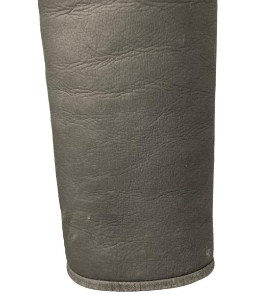 CELINE（セリーヌ）CELINE (セリーヌ) フィービー期 リバーシブルムートンコート グレー サイズ:38の古着・服飾アイテム