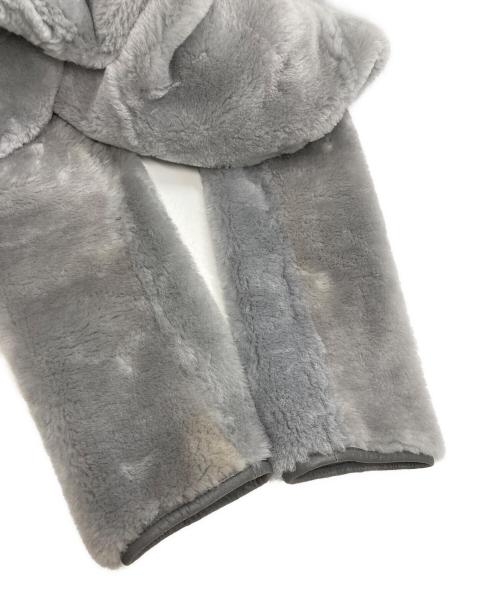 CELINE（セリーヌ）CELINE (セリーヌ) フィービー期 リバーシブルムートンコート グレー サイズ:38の古着・服飾アイテム