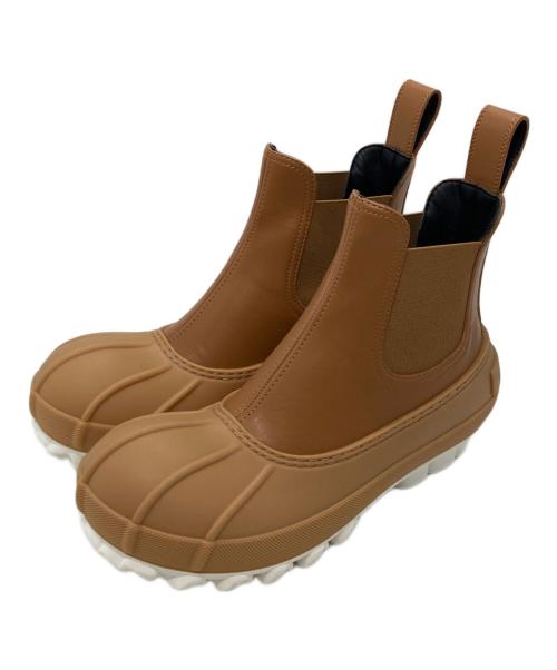 STELLA McCARTNEY（ステラマッカートニー）STELLA McCARTNEY (ステラマッカートニー) ダックシティチェルシーブーツ キャメル サイズ:37の古着・服飾アイテム